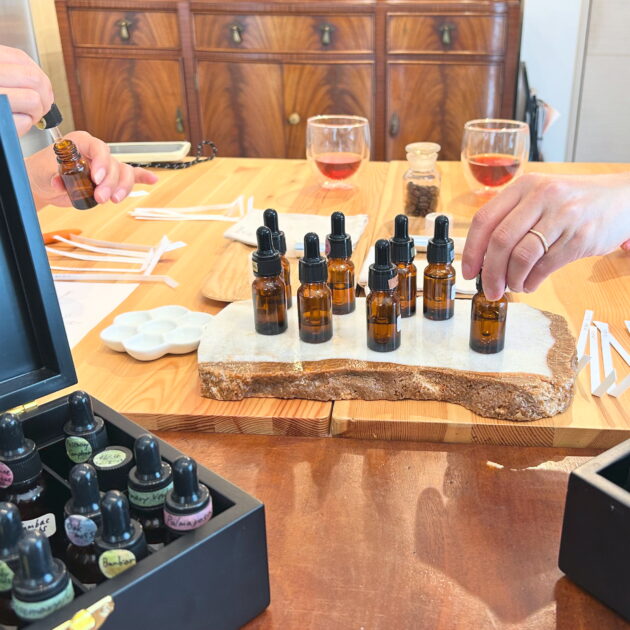 【report】アロマ香水 調香レッスン